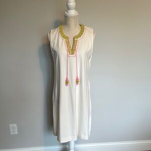 Spartina 449 Cream Shift Dress